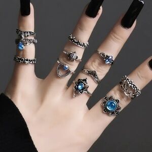 13pcs Vintage Stacking Rings